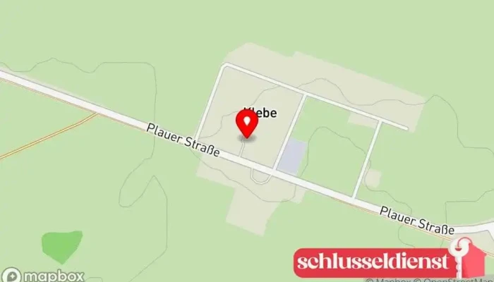 Karte von Plau-Metall GmbH Metallverarbeitungsunternehmen in Plau am See