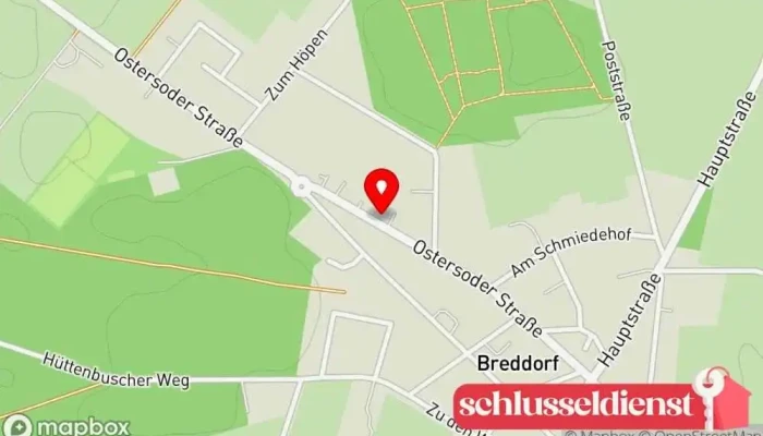 Karte von Pro-Tec Systembau GmbH Stahlbauunternehmen in Breddorf