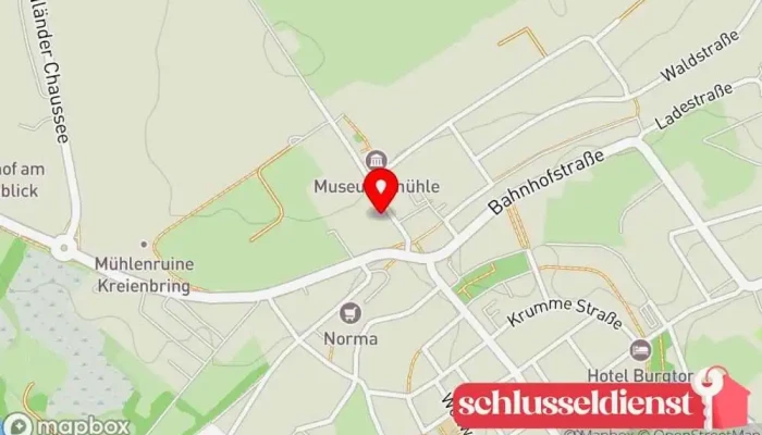 Karte von Pumpenreparatur und Anlagenbau Woldegk GmbH Metallbauunternehmen in Woldegk