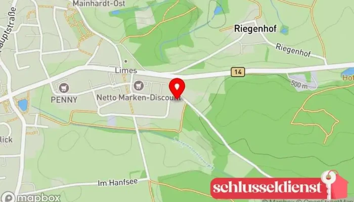 Karte von R-Metall GmbH Anbieter von Terrassenüberdachungen, Aluminiumrahmenanbieter, Aluminiumfenster, Markisenanbieter, Carport- und Laubenbau, Zaunbauer, Metallbauunternehmen, Stahlbauer, Wintergartenbauer in Mainhardt