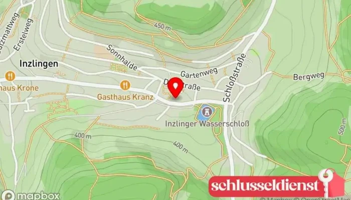 Karte von Rainer Parzefall Goldschmied in Inzlingen