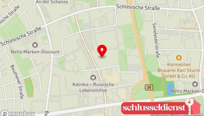 Karte von Reiki Stahl- und Metallbau GmbH Metallbauunternehmen in Straubing