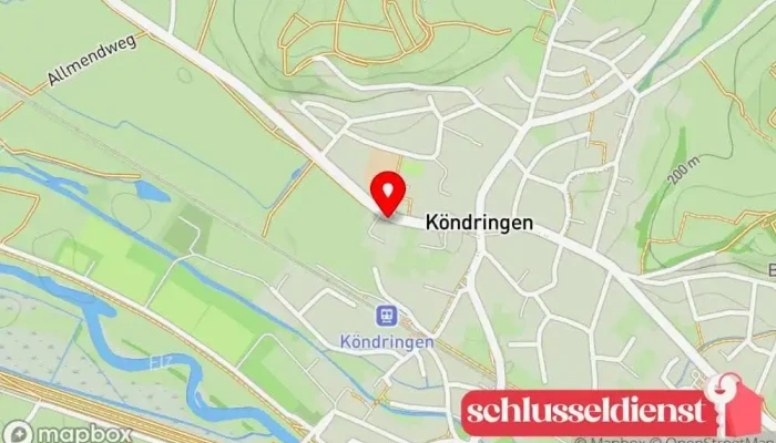 Karte von Reinhold Grafmüller Schlosserei Metallwerkstatt in Teningen