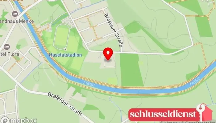 Karte von Reit- und Fahrverein Herzlake Reiterverein in Herzlake