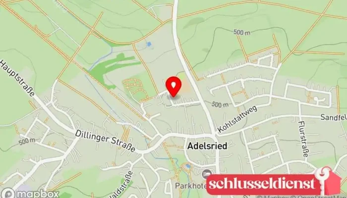 Karte von Reitmayer GmbH Heizungs- und Klimatechnikbetrieb in Adelsried