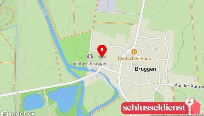 Karte von Rittergut Brüggen Veranstaltungsraum in Gronau (Leine)