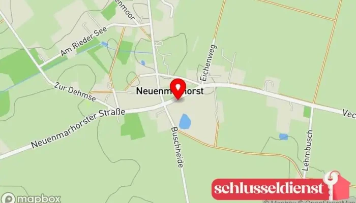 Karte von Roberg, A. Metallbauunternehmen in Twistringen