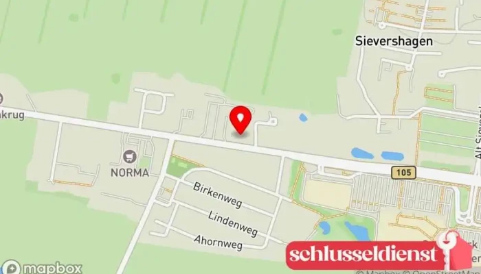 Karte von Robert Jablonski Bauschlosserei und Schmiede Metallwerkstatt in Lambrechtshagen