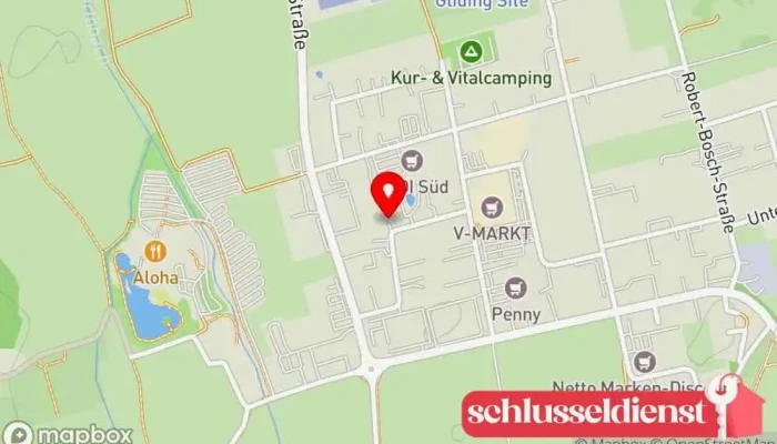 Karte von Rolf Bauer Schmied in Bad Wörishofen