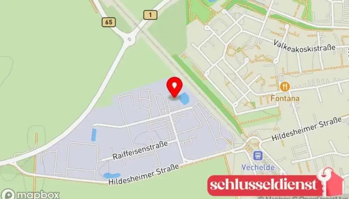 Karte von Rolf Haase Metallbau Metallbauunternehmen in Vechelde