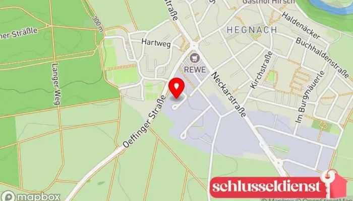 Karte von ROTHWEIN Technik GmbH Maschinenbauunternehmen, Maschinenbau, Metallbauunternehmen in Waiblingen