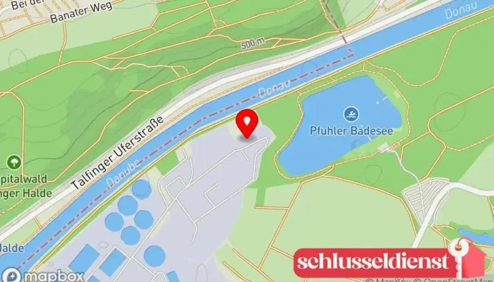 Karte von RSF Metallbau GmbH Metallbauunternehmen in Neu-Ulm