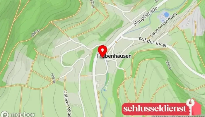 Karte von Rübeling GmbH Metallbau Metallbauunternehmen in Großalmerode