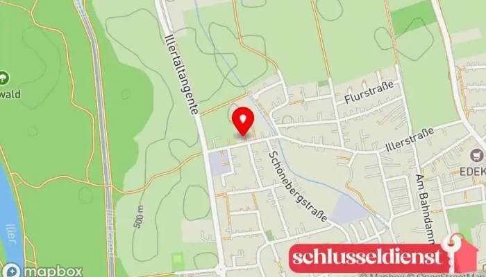 Karte von S c h n e i d Formdrehteile GmbH Metallbauunternehmen in Bellenberg