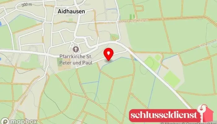 Karte von Sandstrahlarbeiten Leykauf GbR. Sandstrahldienst in Aidhausen