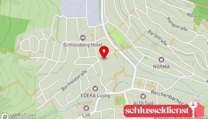 Karte von Sauter GmbH Hersteller in Wehingen