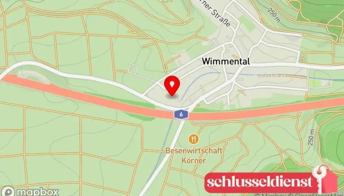Karte vonMetallbauunternehmen Schlinger & Schock GbR en Weinsberg Karte von Schlinger & Schock GbR Metallbauunternehmen in Weinsberg