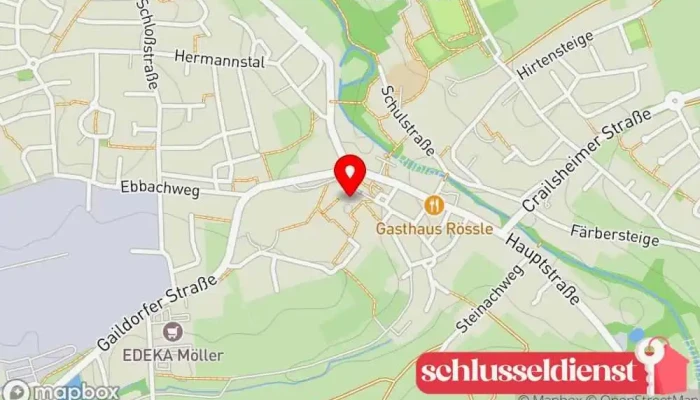 Karte von Schloss Schloss in Obersontheim