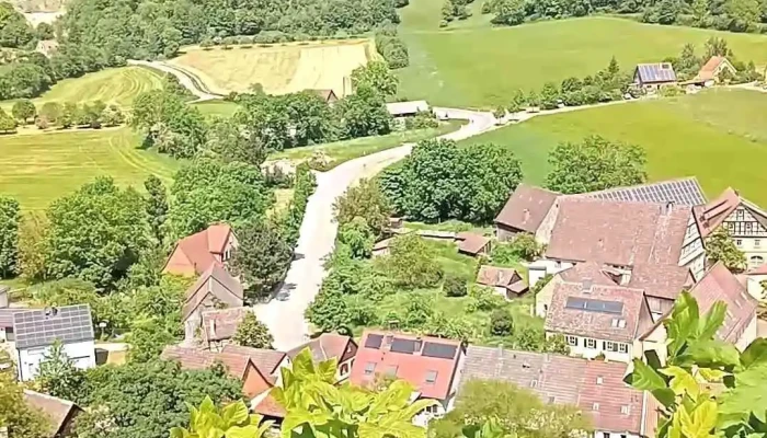 Schloss Kirchberg -  Garten - Kirchberg An Der Jagst