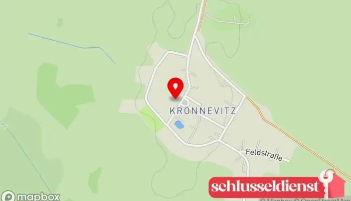 Karte von Schloss Krönnevitz Schloss in Preetz