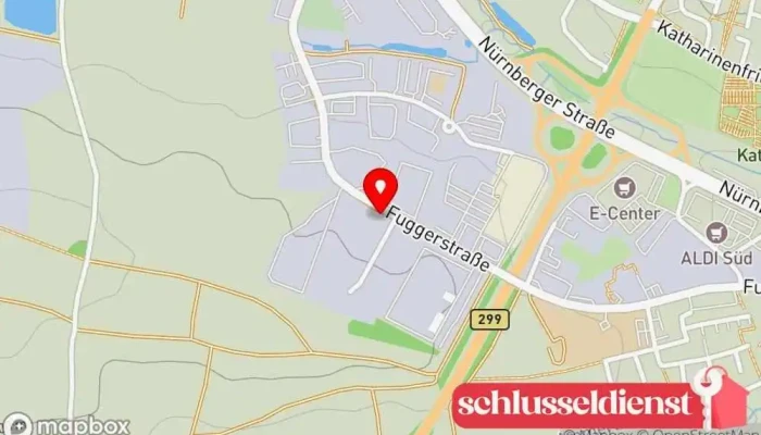 Karte von Schlosser | Amberg | Libricht Kunst- und Bauschlosserei Metallwerkstatt in Amberg