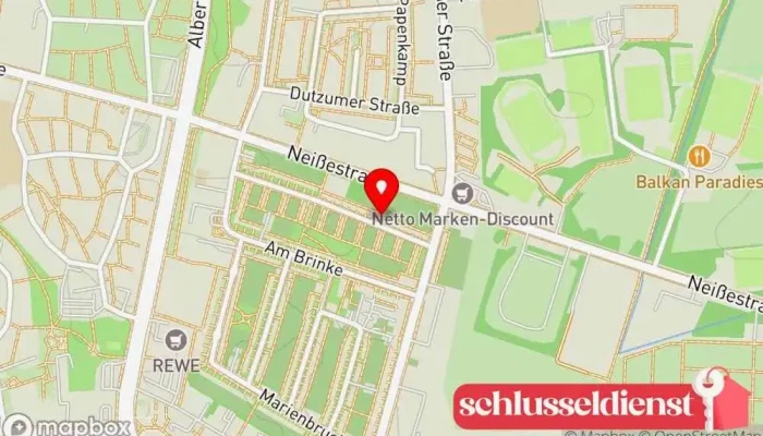 Karte von Schlösser Umzüge und Transporte Umzugs- und Lagerservice, Bodenleger, Entrümplungsservice, Hausmeisterservice, Küchenumbauunternehmen, Umzugsbedarf, Büro-Renovierungsservice, Transportdienst, Entsorgungsunternehmen in Salzgitter