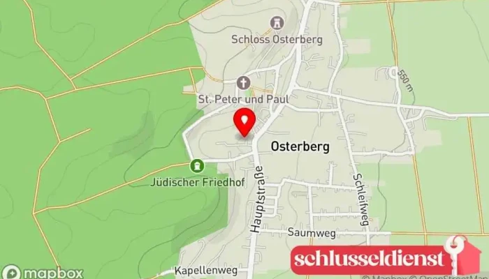 Karte von Schlosser Verwaltungs GmbH Landwirtschaftsbetrieb in 89296 Osterberg