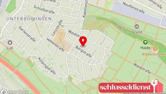 Karte von Schlosser W. Auftragnehmer für den Innenausbau in Wendlingen am Neckar