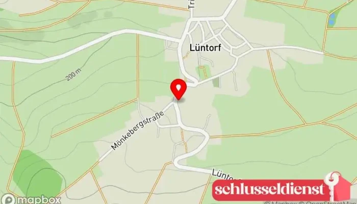 Karte von Schlosserei Fricke Metallwerkstatt in Emmerthal