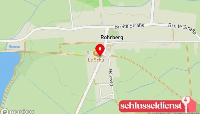 Karte von Schlosserei Heiko Meyer Metallwerkstatt, Metallbauunternehmen in Rohrberg