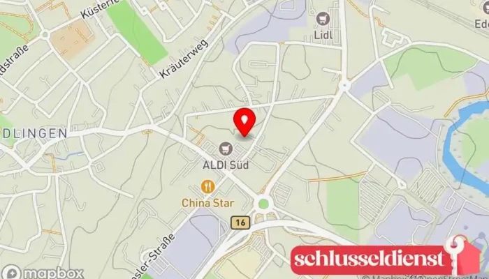 Karte von Schlosserei Hofer Markisenanbieter in Donauwörth
