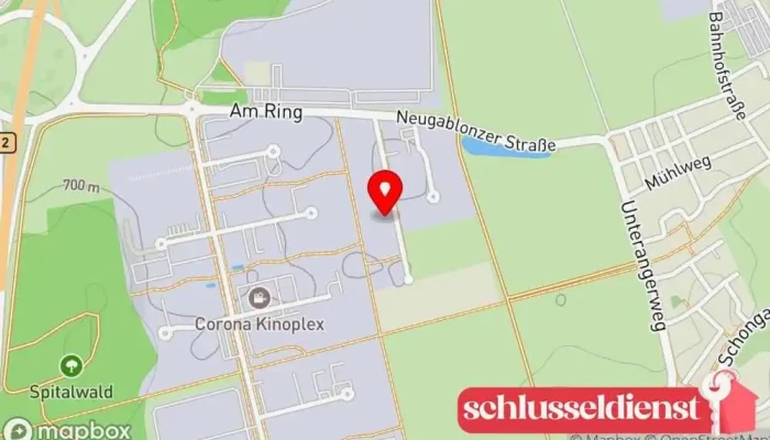 Karte von Schlosserei Horst Götz GmbH Metallwerkstatt in Graf-Zeppelin-Straße 6