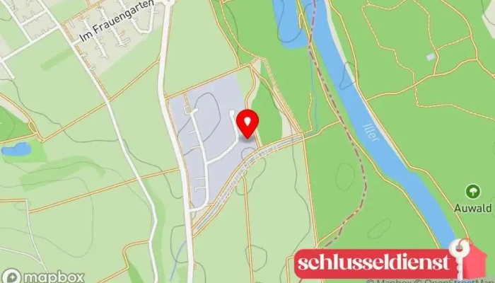 Karte von Schlosserei Koch Illerrieden Metallbauunternehmen in Illerrieden