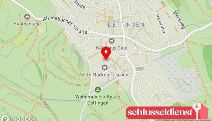 Karte von Schlosserei Menge Metallbauunternehmen, Schlüsseldienst, Stahlbauunternehmen, Schweißbetrieb in Konstanz