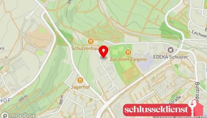 Karte von Schlosserei Messner Inh. Heinrich Messner Metallwerkstatt in Stuttgart