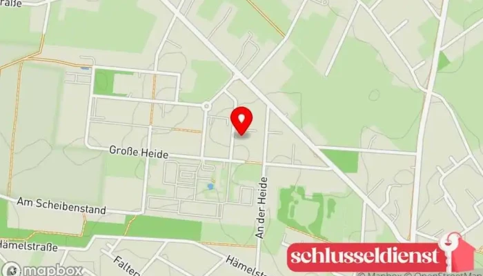 Karte von Schlosserei Minden Metallwerkstatt in Minden