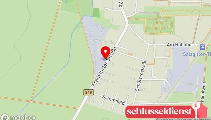 Karte von Schlosserei Müller Metallwerkstatt in Salzgitter