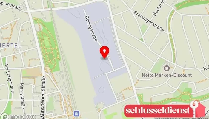 Karte von Schlosserei SKM GmbH Metallwerkstatt in Ingolstadt