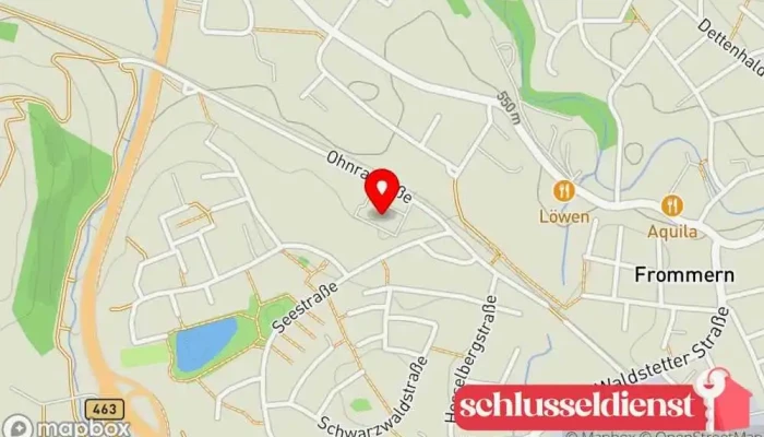 Karte vonMetallbauunternehmen, Metallwerkstatt Schlosserei Stetza en Balingen Karte von Schlosserei Stetza Metallbauunternehmen, Metallwerkstatt in Balingen