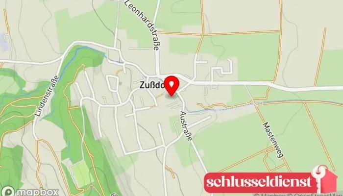 Karte von Schlosserei Strobel Metallwerkstatt in Wilhelmsdorf