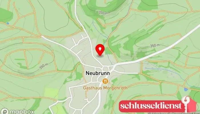 Karte von Schlosserei und Metallbau Dürrbeck Inh. Tobias Heckelmann Metallbauunternehmen in Kirchlauter