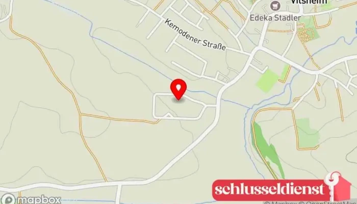 Karte von Schlosserei und Metallbau Rupert Graßer Metallbauunternehmen in Vilsheim
