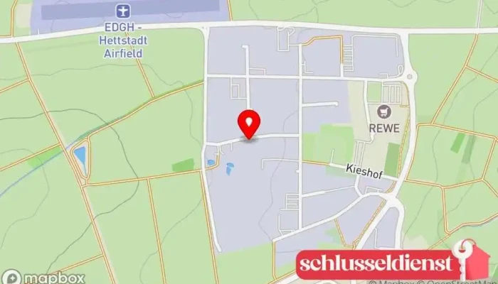Karte von Schlosserei Wolfgang Hemmerich GmbH Metallbauunternehmen in Dachdeckerstraße 3B