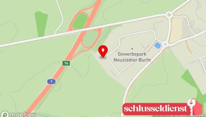Karte von Schlosserladen GbR Handwerk in Sierksdorf