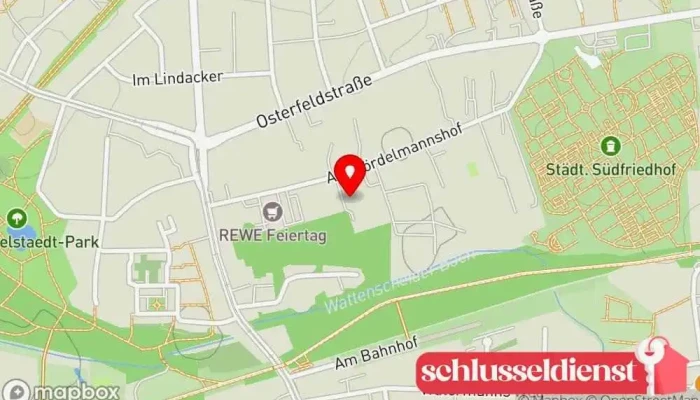 Karte von Schlossermeister Michael Fuchtmann Metallbauunternehmen, Metallverarbeitungsunternehmen in Gelsenkirchen