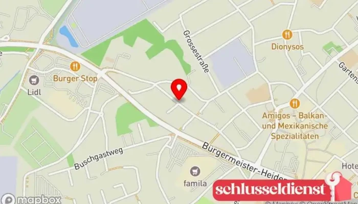 Karte von Schlüsseldienst Gerschütz Schlüsseldienst in Varel
