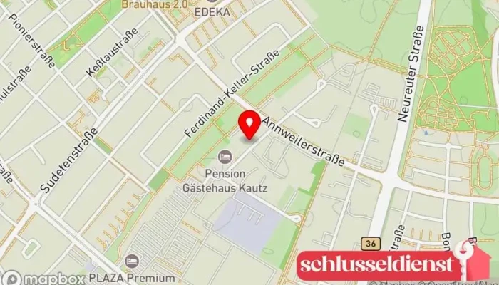 Karte von Schnepf Stahlbau GmbH Metallwerkstatt, Stahlbauunternehmen in Karlsruhe