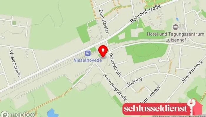Karte von Schrott- und Metallhandel Martin Broschinski Schrotthändler in Visselhövede