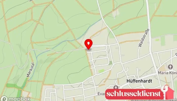 Karte von Schulze metallbau Metallbauunternehmen in Hüffenhardt