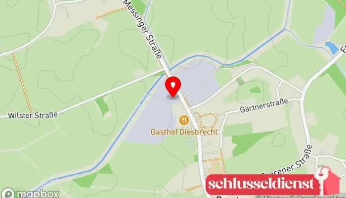 Karte von Schüring Landtechnik und Maschinenbau | Beesten Maschinenbauunternehmen, Landmaschinenhersteller, Stahlbauunternehmen, Stahlbauer, Schweißbetrieb in Beesten